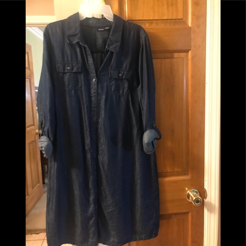 Light denim dress
